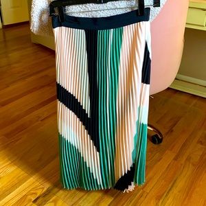 Leith Pleated Midi Skirt